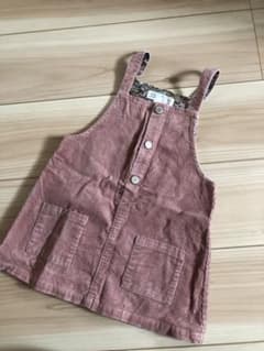 コーデュロイサロペット size98のサムネイル