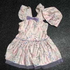 水着　130cm　帽子セットのサムネイル