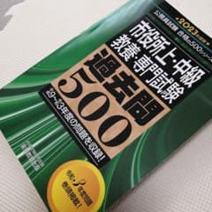 市役所上・中級教養・専門試験過去問500 2023年度版のサムネイル