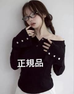 andmary Dorothy heart tops black - メルカリ