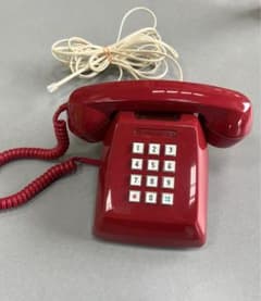 昭和60年のNTTの赤電話のサムネイル