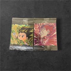 HUNTER × HUNTER ウエハース シールゴン＆ヒソカ(シークレット)のサムネイル
