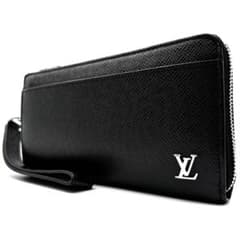 極美品 ルイヴィトン タイガ ジッピードラゴンヌ 長財布 ロゴ レザー