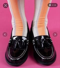 Casselini タッセルローファー ブラックのサムネイル