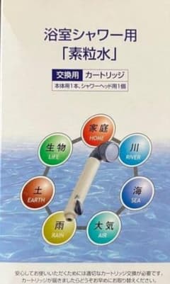 素粒水シャワー用カートリッジ 交換用のサムネイル