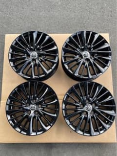 トヨタ 30系 アルファード/ヴェルファイア 17インチ純正ホイール4本 黒 