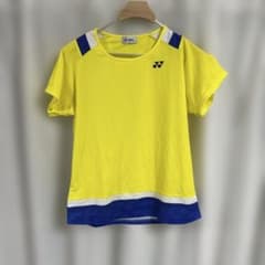 YONEX バドミントン ウェア イエロー Lサイズ - メルカリ