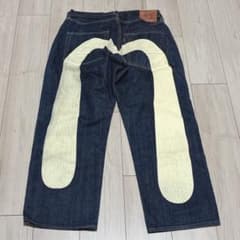 EVISU NO2. 2001 大黒 ビッグ白カモメ デニムパンツ34X35 - メルカリ