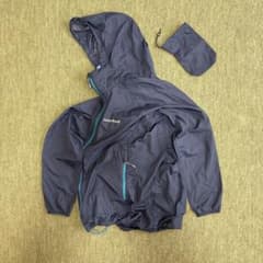 未使用‼️】old mont-bell shell jackt紺色 短丈 収納袋 - メルカリ