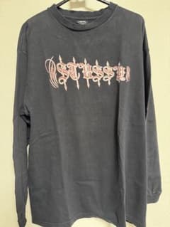 Stussy ブラック ロングスリーブ Tシャツ Lのサムネイル