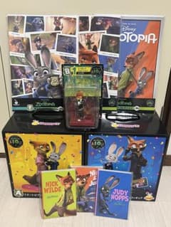 ズートピア Happyくじ 10周年 フィギュア ジュディ&ニックセットのサムネイル