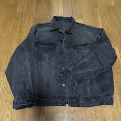GU デニムジャケット ブラックのサムネイル