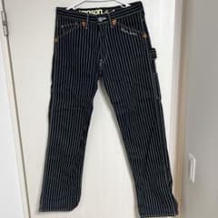 バンソン パンツ バンソン　メンズ レディース ウォバッシュ ストライプのサムネイル