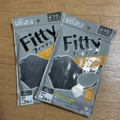 Fitty フィッティ ダークグレー ５枚入×2のサムネイル