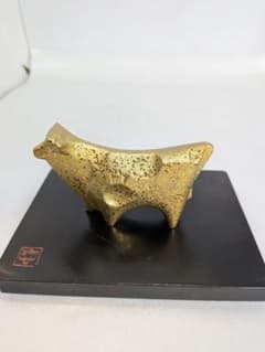 b764、彫刻家 三枝惣太郎 原形 十二支 丑 - メルカリ