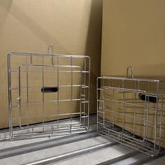限定特価！ビカクシダ　ステンレスバスケット　大小　各5枚、計10枚セット　着生板 ビカクシダ ステンレスバスケット 大小 各5枚、計10枚セット 着生板