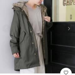 【処分前最終】モッズコート カーキ【美品】のサムネイル