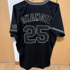 東京読売ジャイアンツ　岡本和真　ヨウジヤマモト　限定ユニフォーム　O（XL） 東京読売ジャイアンツ 岡本和真 ヨウジヤマモト 限定ユニフォーム O