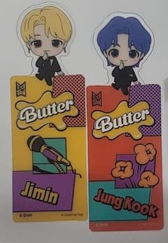 TinyTAN 북마크 컬렉션 Butter 정국 지민