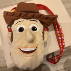 【美品】ウッディ　トイストーリー　ポシェット　パスケース　ディズニーリゾートのサムネイル