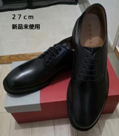 a*a様 【新品未使用２７ｃｍ】REGAL プレーントゥ ビジネスシューズ ブラ a*a様 【新品未使用27cm】REGAL プレーントゥ ビジネスシューズ