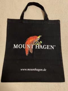 MOUNT HAGEN エコバッグ 黒のサムネイル