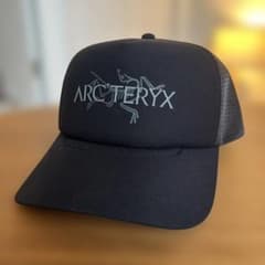 ARC'TERYX ブラック キャップ メッシュ アークテリクス - メルカリ