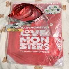 BABYMONSTER ベビモン SS席 特典 銀テープ アサ BABYMONSTER “LOVE MONSTERS” JAPAN FAN CONCERT 2025』MONSTIEZ (JP