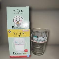 ちいかわ　みんなでラーメンくじ　E賞 お冷グラス
