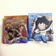 ワンピース メタルチャーム＆ラバーマスコット ローセット♪のサムネイル