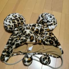 ミニー　ファンキャップ　ヒョウ柄のサムネイル