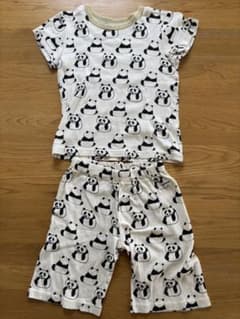 マーキーズパンダ柄 コットンパジャマ 上下セットのサムネイル