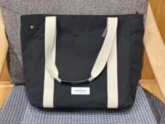 【美品】Native Union ブラック帆布　トートバッグ