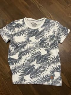 Grf, パームツリー柄 ポケットTシャツ ホワイト Sサイズのサムネイル