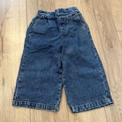 デニム ワイドパンツ　しまむら　シーズンリーズンのサムネイル