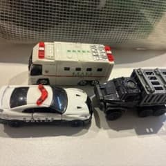 パトカー 消防車 ミニカー 3台セットのサムネイル