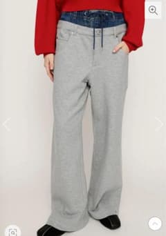 SLY LAYERED WAIST DOCKING CUT パンツのサムネイル