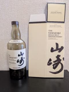 空瓶・未洗浄】サントリー 山崎 NV 700ml 空き瓶 ＋ 化粧箱 - メルカリ