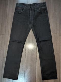 EDWIN SEN SK505T W30 赤耳 シンチバック デニム 黒