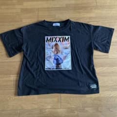 MIXXIM フォトプリント Tシャツ ブラックのサムネイル