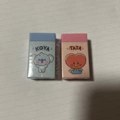 BT21 消しゴム 2個セット TATA KOYAのサムネイル
