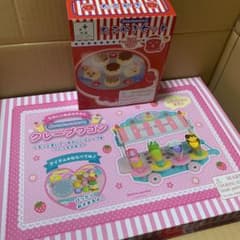 クレープワゴン　たこやきセット　おままごと　マザーガーデン　木製のサムネイル