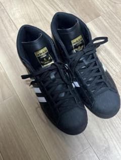 【adidas】PROMODEL ADV ハイカットスニーカー 27cm 美品のサムネイル