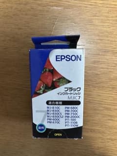 EPSON ブラック インクカートリッジ MJIC7のサムネイル