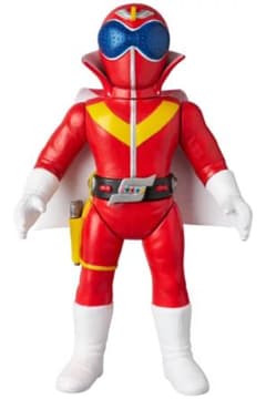 【新品未開封】東映レトロソフビコレクション アカレンジャー フィギュア 東映レトロソフビコレクション アカレンジャー メディコムトイ 未開封