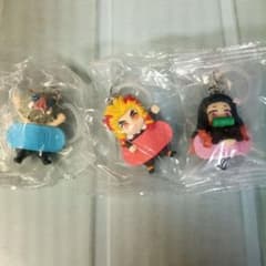 Demon Slayer: Kimetsu no Yaiba Character Bancho Marker Mascot 3-Piece Set