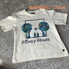 BABY DOLL ミッキーマウスTシャツ　120のサムネイル