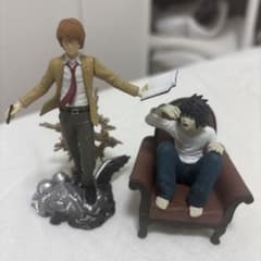 Death Note リアルフィギュアコレクション L 夜神月 デスノート - メルカリ