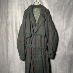 完売品】Jieda 21aw チェック トレンチコート - メルカリ