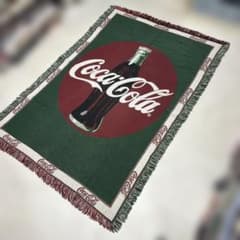 コカコーラ マルチカバー ソファカバー ヴィンテージラグ 180x122